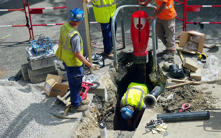 canalisation egout Montmagny